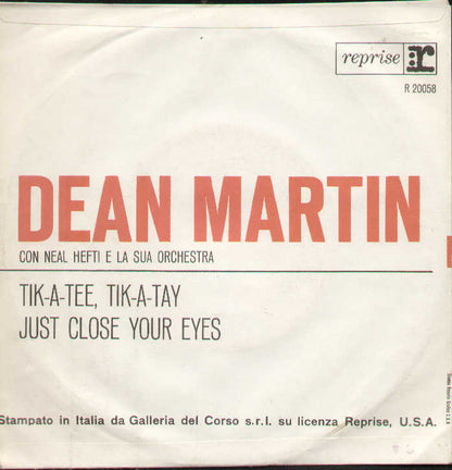 Tik-A-Tee Tik-A-Tay / Just Close Your Eyes