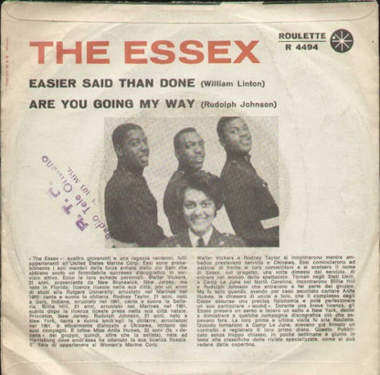 Easier Said Than Done / Are You Going My Way