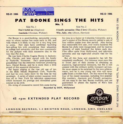 Sings The Hits No. 2