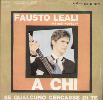 A Chi / Se Qualcuno Cercasse Di Te