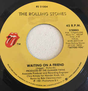 Waiting On A Friend / Little T & A