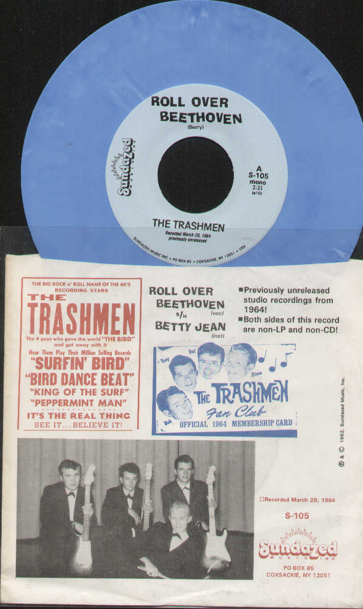 Roll Over Beethoven / Betty Jean Blue Vinyl