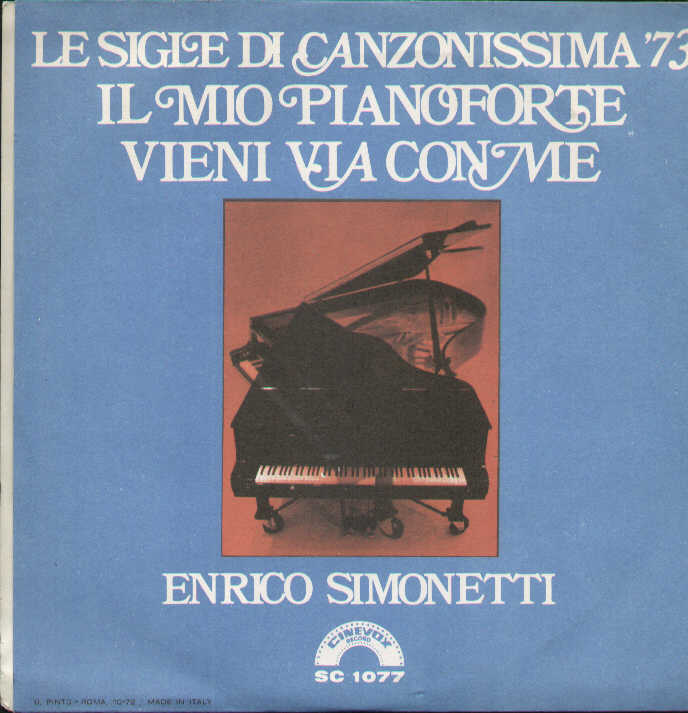Il Mio Pianoforte / Vieni Via Con Me
