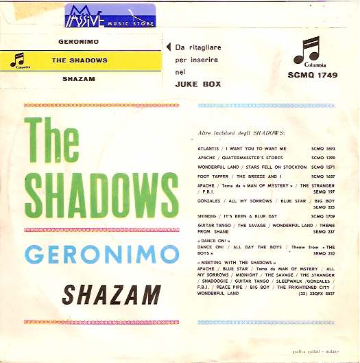 Geronimo / Shazam