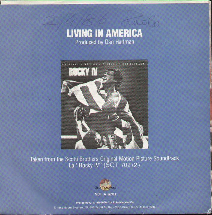 Living In America / Farewell