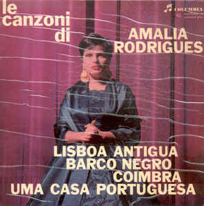 Le Canzoni Di Amalia Rodrigues