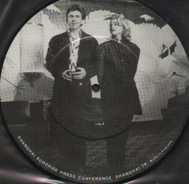 Shanghai Surprise Press Conference Picture Disc
