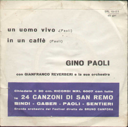 Un Uomo Vivo / In Un Caffè