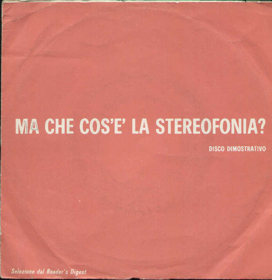 Ma Che Cos'è La Stereofonia