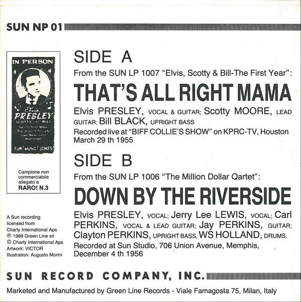 That's All Right Mama / Down By The Riverside