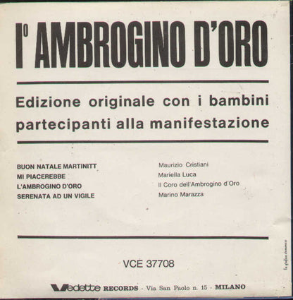 Buon Natale Martinitt / Mi Piacerebbe / L'ambogino ...