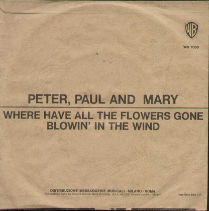 Where Have All The Flowers Gone / Blowin In The Wind