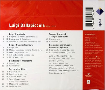 Canti Di Prigionia  Cinque Frammenti Di saffo