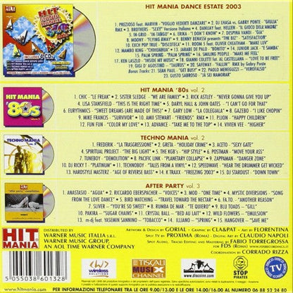 Hit Mania Dance Estate 2003 Boxset