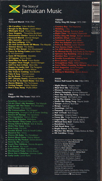 The Story Of Jamaican Music Tougher Than Tough Boxset Lmt.