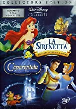 La Sirenetta + Cenerentola Edizione Speciale Tin Box 4Dvd