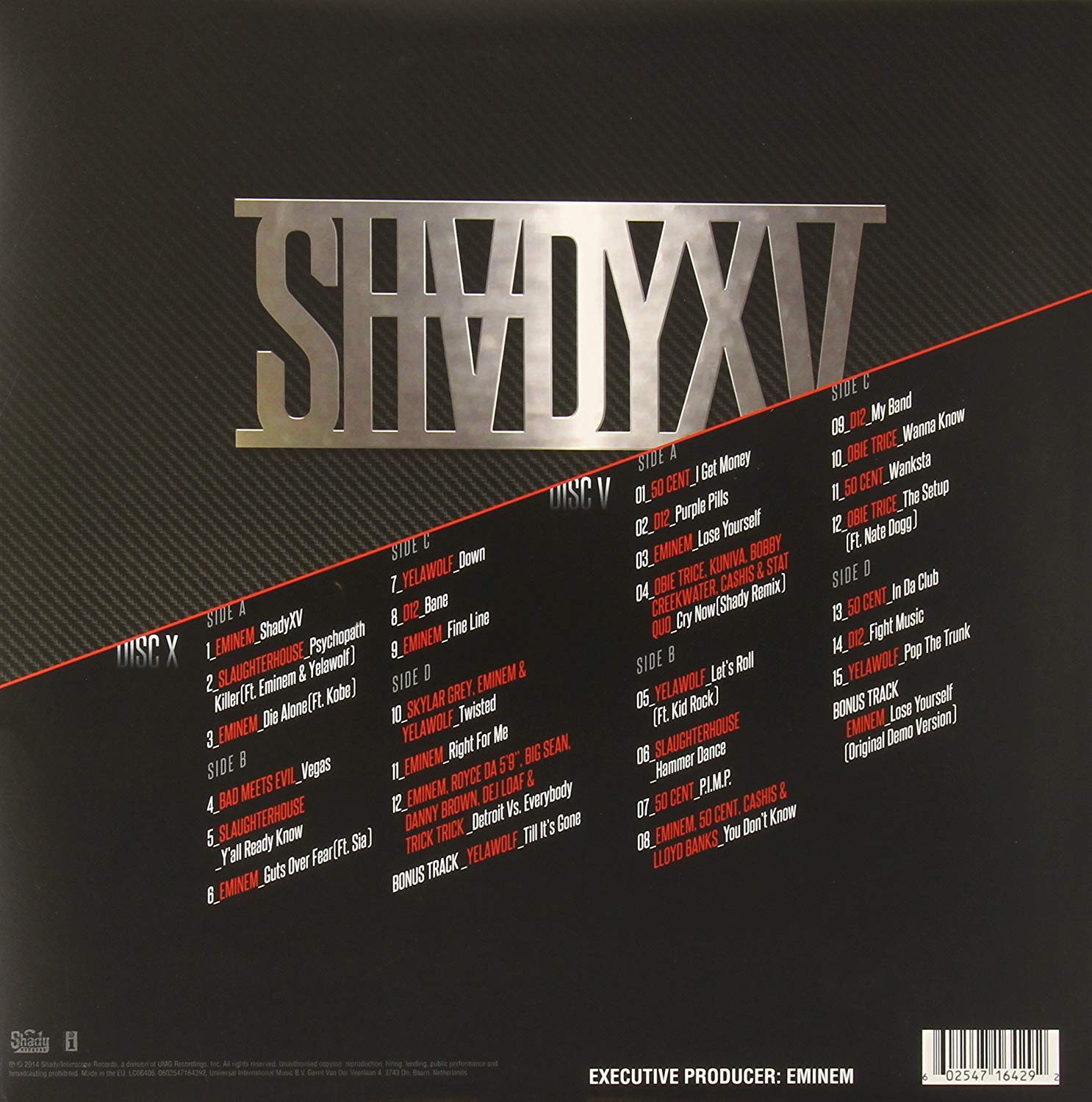 Shady Xv Limited Edition Eminem