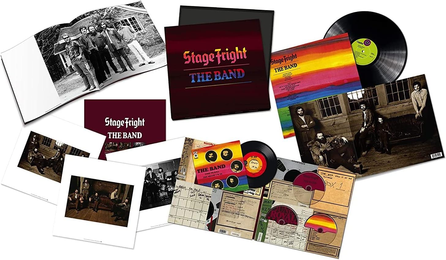 Stage Fright Super Deluxe Edition Boxset lp+7+2cd+bluray