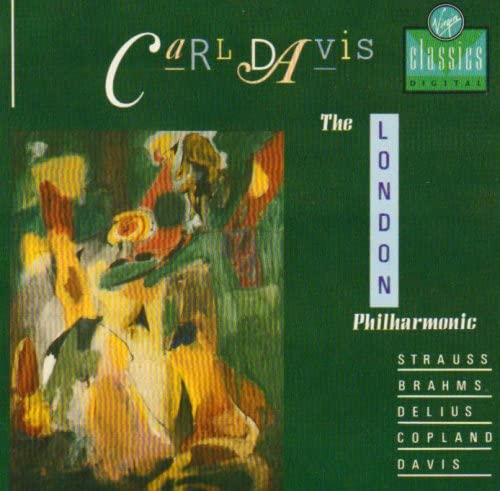 Strauss  Brahms  Delius  Copland  Davis