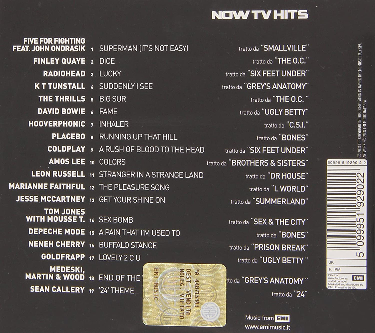 Now Tv Hits