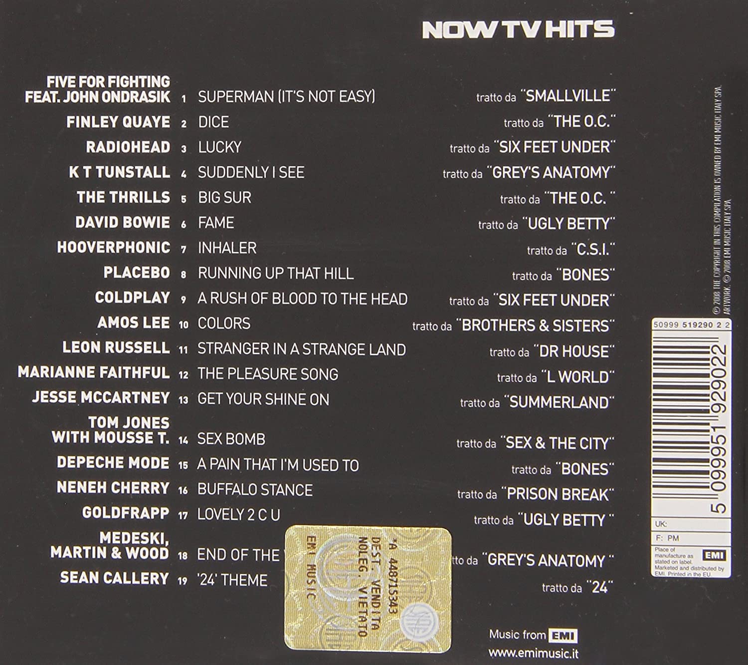 Now Tv Hits