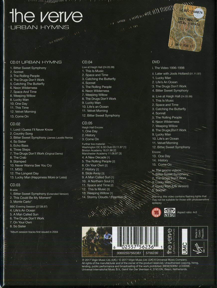 Urban Hymns Boxset Super Deluxe Edition