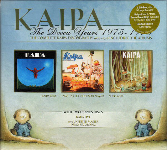 The Decca Years 1975 1978 Boxset Limited Edition