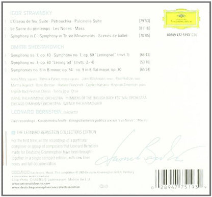 Stravinsky / Shostakovich Complete Recordings