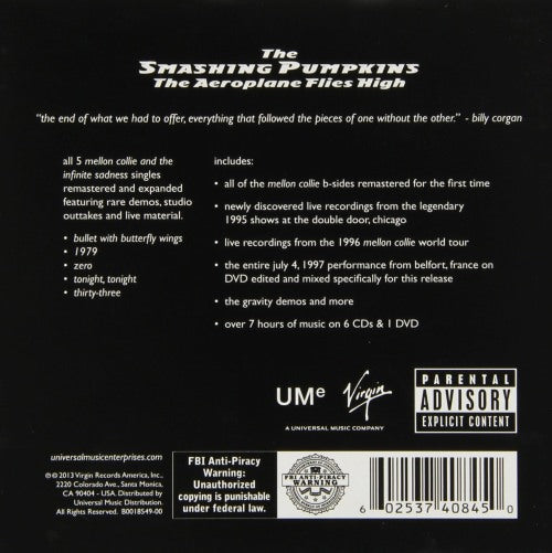 Aeroplane Flies High Limited Super Deluxe Edition + Dvd