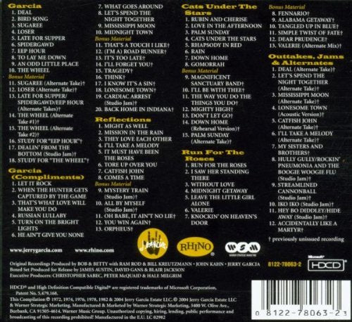 All Good Things - Jerry Garcia Studio Sessions Hdcd
