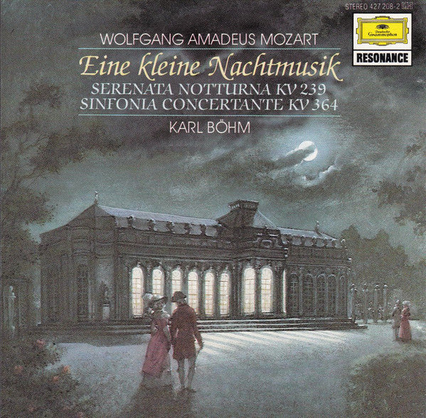 Eine Kleine Nachtmusik Serenata Notturna  Sinfonia Concertante