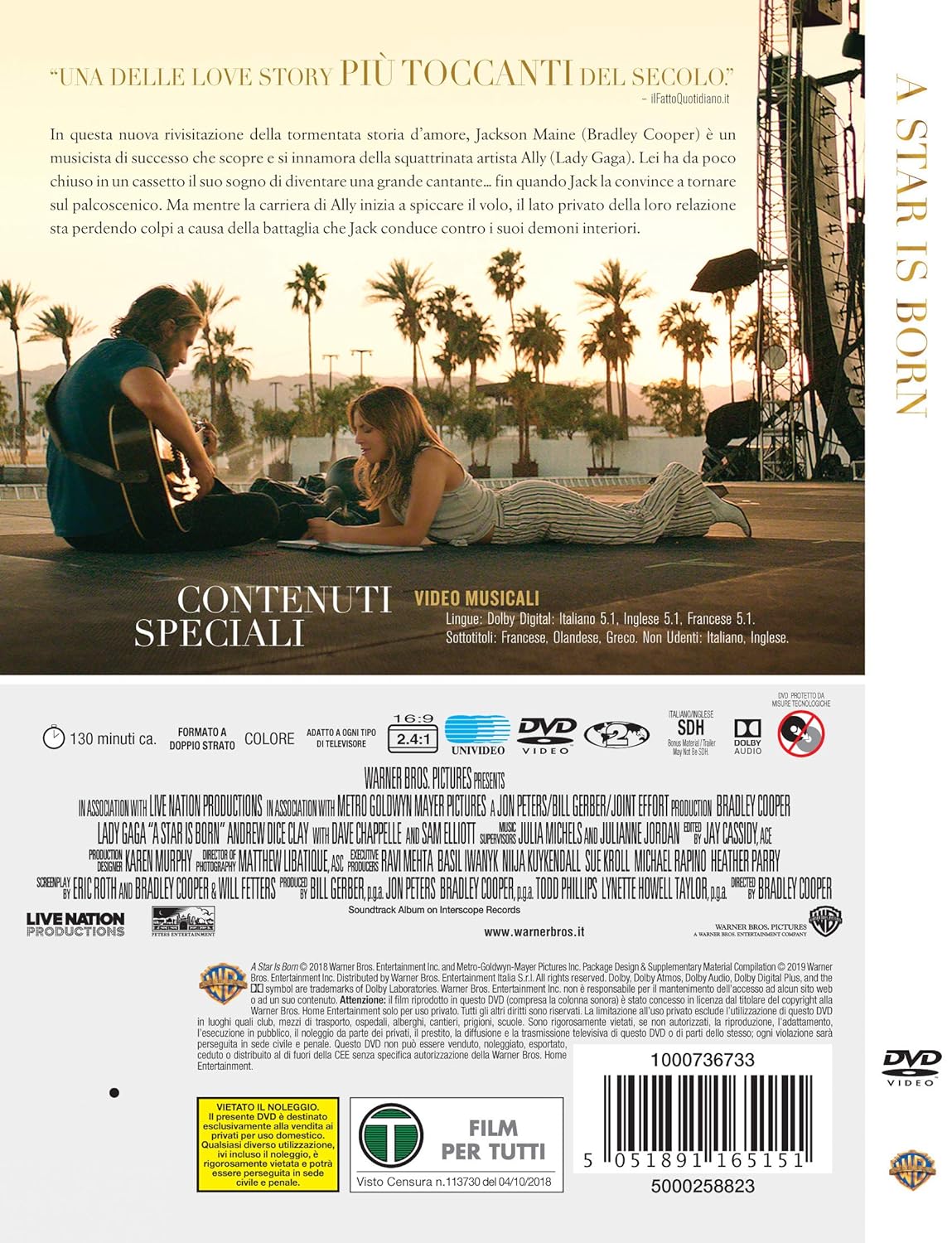 A Star is Born DVD+CD