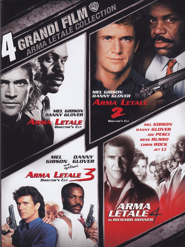 Arma Letale Collection 4 Grandi Film Box 4DVD