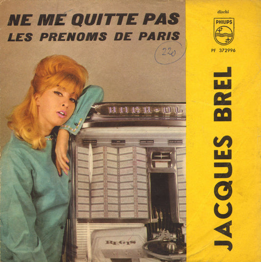 Ne Me Quitte Pas / Le Prenoms De Paris