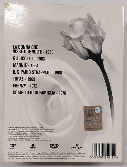 Hitchcock Collection  boxset 7dvd bianco