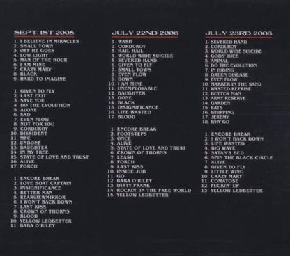 Live At The Gorge 05/06 Boxset
