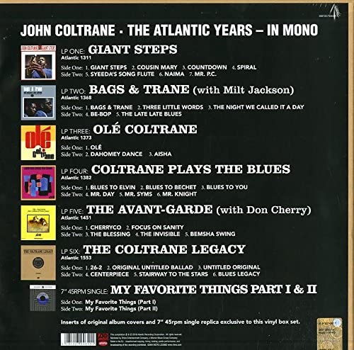 The Atlantic Years In Mono Boxset