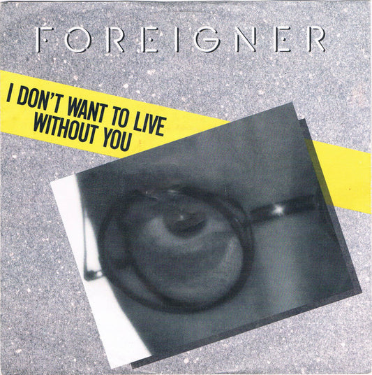 I Don't Want To Live Without You Remix / Face To Face
