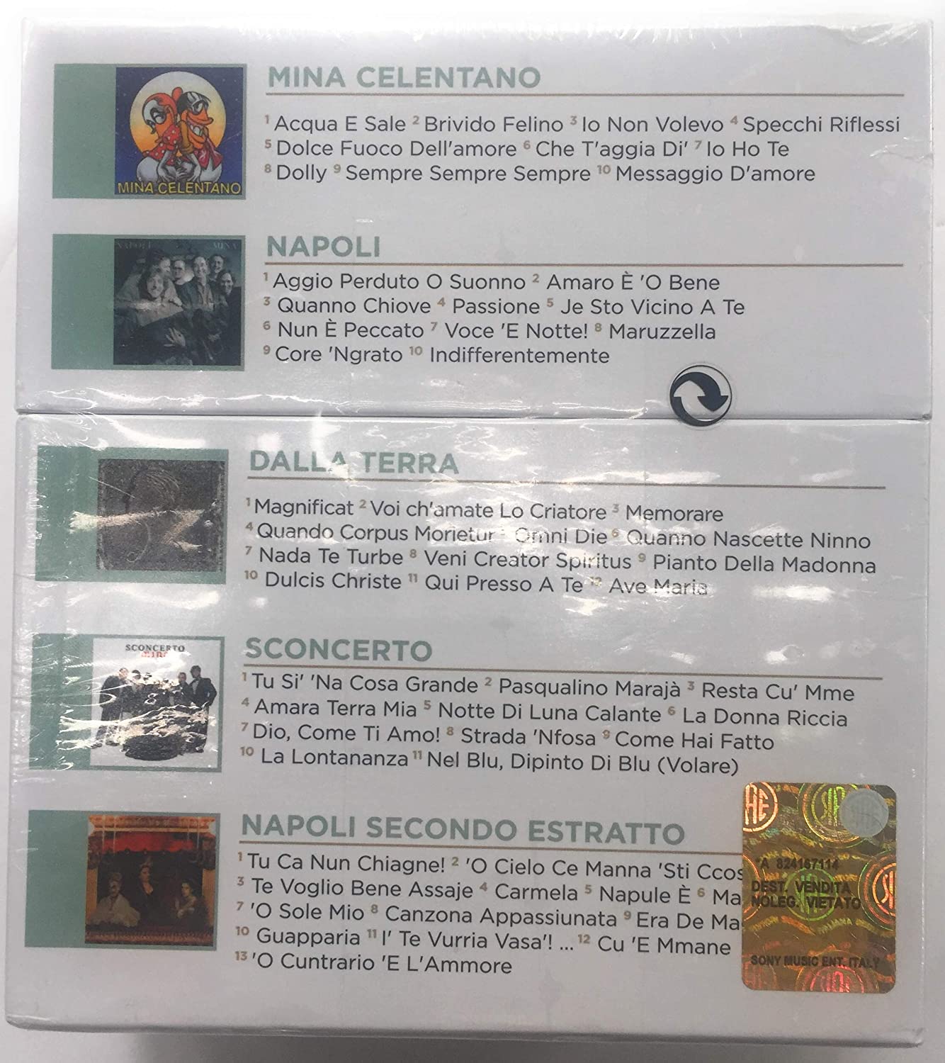 The Italian Song Book Boxset
