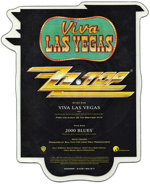 Viva Las Vegas Picture Disc Shape