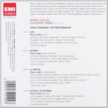 Four legendary Live Performances Boxset