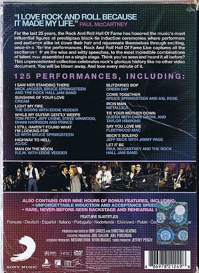 Rock And Roll Hall Of Fame Live