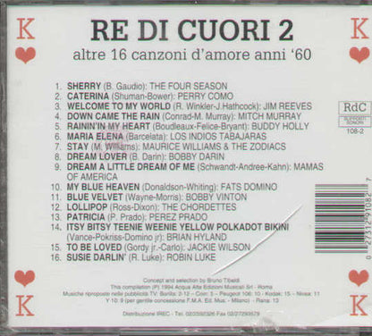 Re Di Cuori Vol.2 16 Canzoni D'amore Anni 60