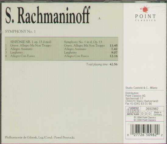 Symphony No1