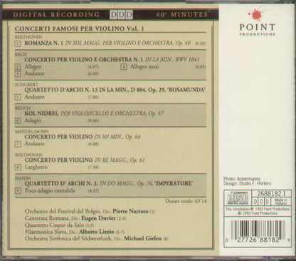 Famous Violin Concerte Vol.1