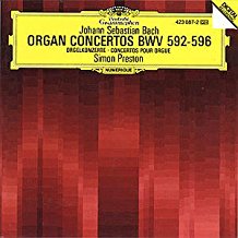 Organ Concertos Bwv 592 596