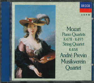 Piano Quartets K478 & K493 / String Quartet K458
