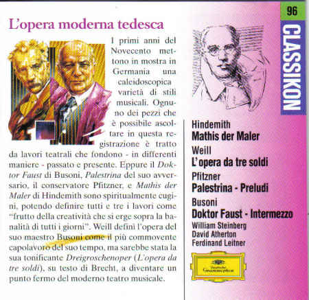 L'opera Moderna Tedesca