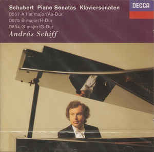 Piano Sonatas Klaviersonaten Vol.3 D557 D575 D894