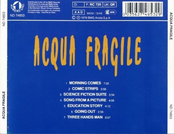 Acqua Fragile